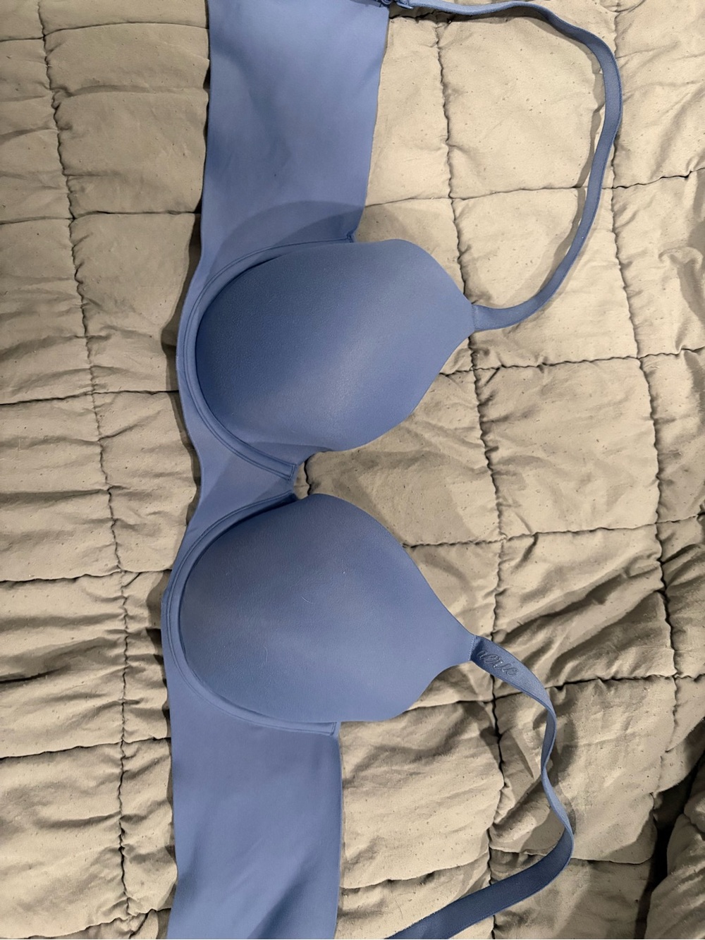 Aerie 36C Seamless Molded Light Blue T-Shirt Bra NEVER WORN